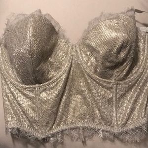 Bustier bra / Floral Lace